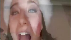 Сборник камшотов на грязных, но красивых русских сучек