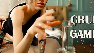 Невозмутимо трахается на четвереньках и строит пирамиду